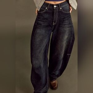 Free People Bodie Arc jeans 'Dark And Stormy'